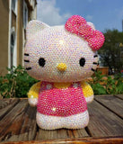 DIY 22cm Standing Hello Kitty (with glue tools) - Hibah-Diamond painting art studio