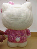 DIY 22cm Standing Hello Kitty (with glue tools) - Hibah-Diamond painting art studio
