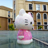 DIY 22cm Standing Hello Kitty (with glue tools) - Hibah-Diamond painting art studio