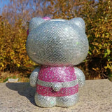 DIY 22cm Swimsuit Hello Kitty (with glue tools) - Hibah-Diamond painting art studio