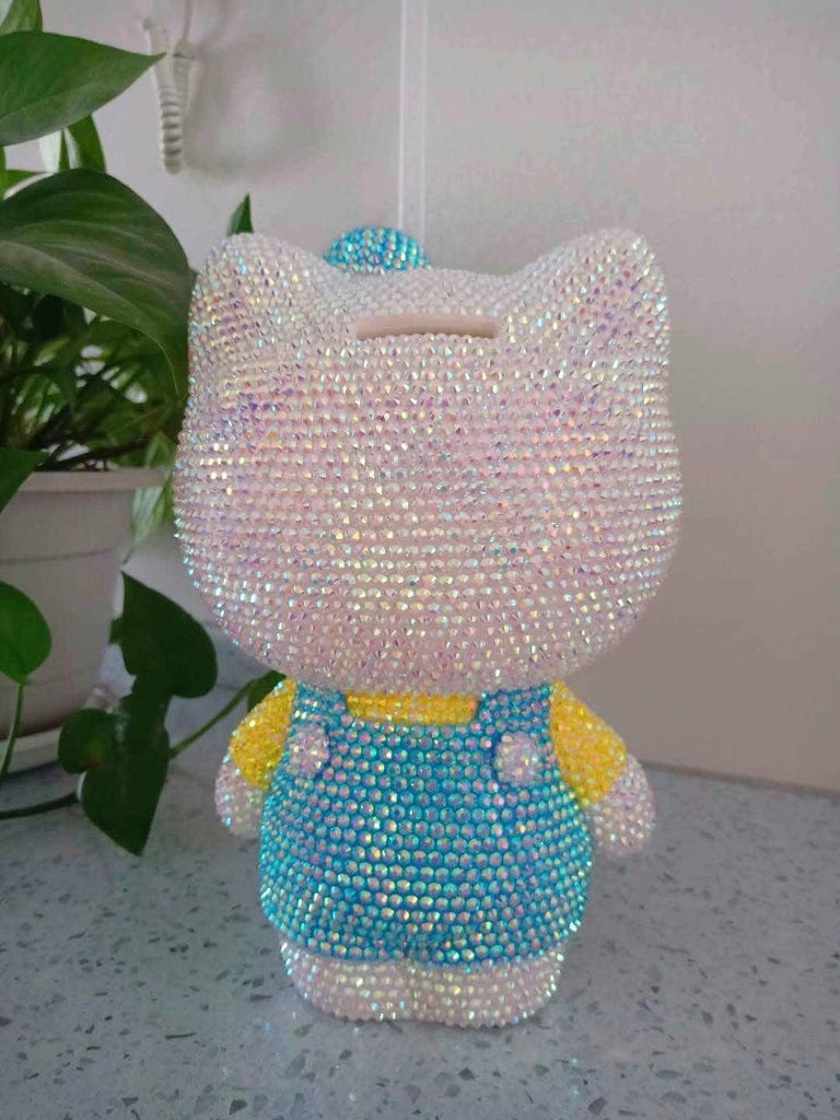DIY 23cm Hello Kitty (with glue tools) - Hibah-Diamond painting art studio