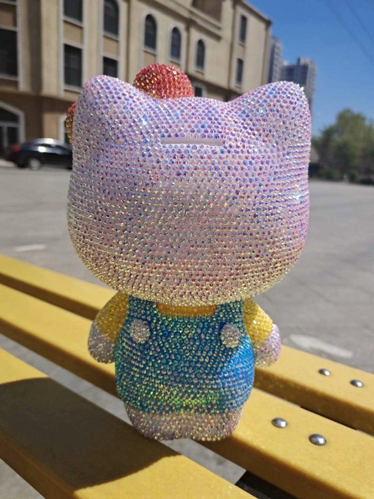 DIY 23cm Hello Kitty (with glue tools) - Hibah-Diamond painting art studio
