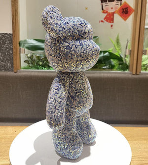 DIY 34cm Chain Popobe Bear  (with glue tools)