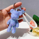 DIY 7cm 12cm Popobe bear Keychain (with glue tools)