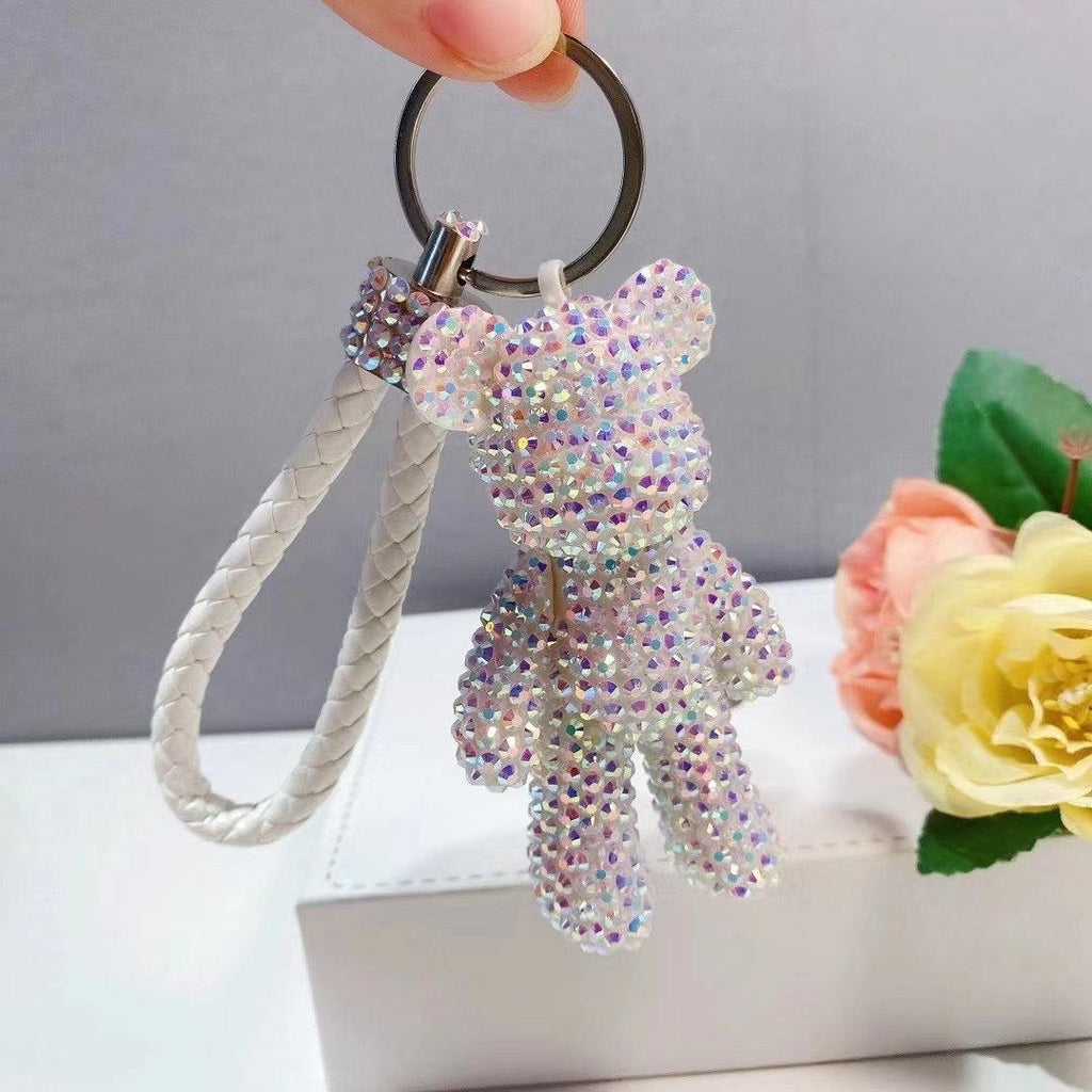 DIY 7cm 12cm Popobe bear Keychain (with glue tools)