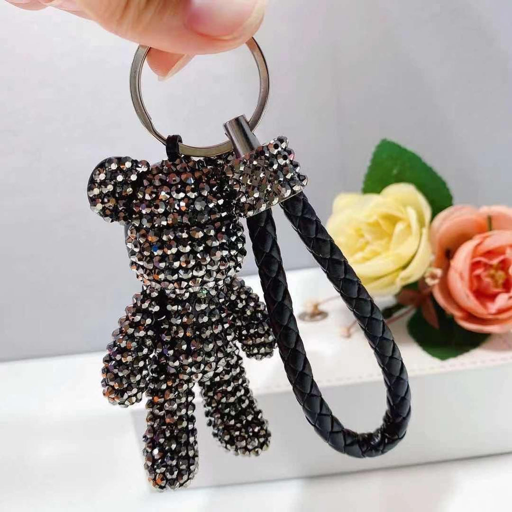 DIY 7cm 12cm Popobe bear Keychain (with glue tools)
