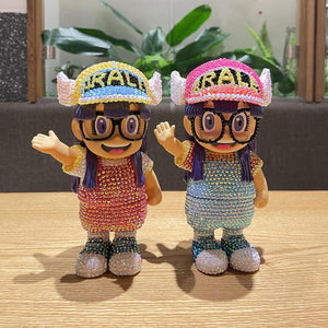 DIY Arale Anime Dolls (with glue tools)