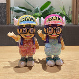 DIY Arale Anime Dolls (with glue tools)