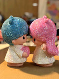 DIY Boy girl angels  (with glue tools) - Hibah-Diamond painting art studio