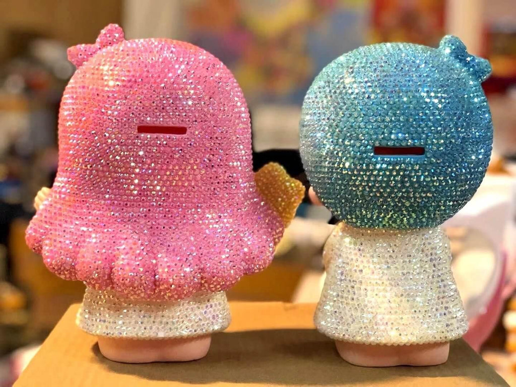 DIY Boy girl angels  (with glue tools) - Hibah-Diamond painting art studio