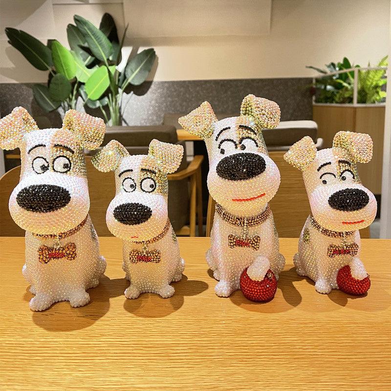 DIY cute Mike lucky dog (with glue tools)