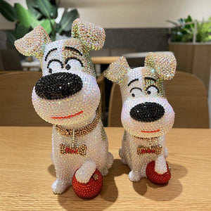 DIY cute Mike lucky dog (with glue tools)