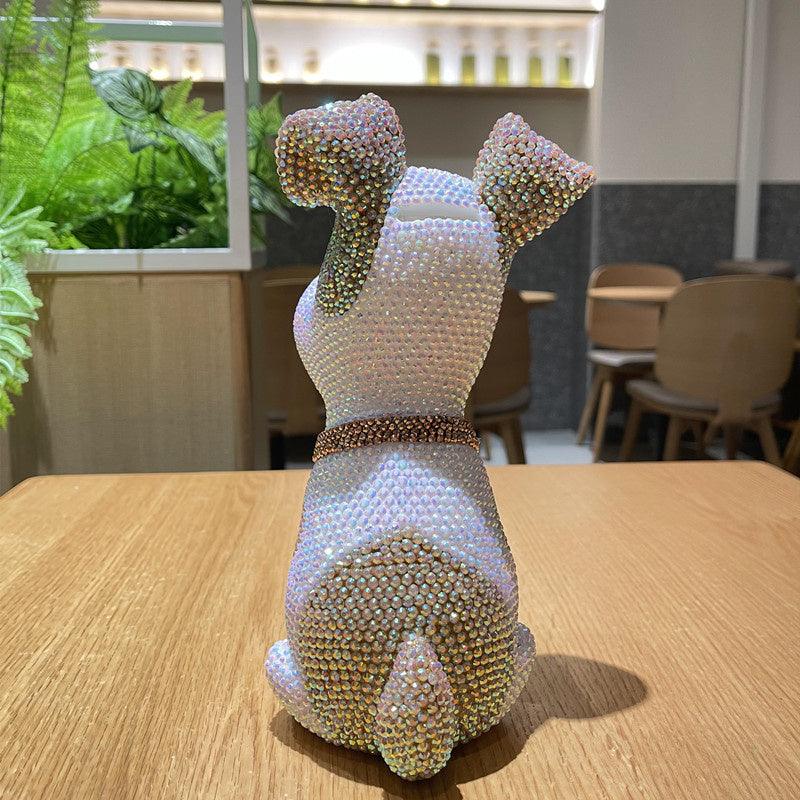 DIY cute Mike lucky dog (with glue tools)