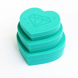 DIY diamond Heart-shaped storage box drilling box