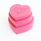 DIY diamond Heart-shaped storage box drilling box