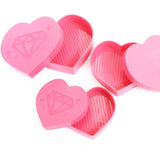 DIY diamond Heart-shaped storage box drilling box