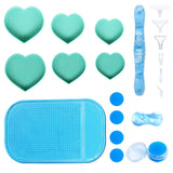 DIY diamond Heart-shaped storage box drilling box Set