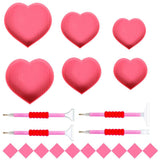 DIY diamond Heart-shaped storage box drilling box Set