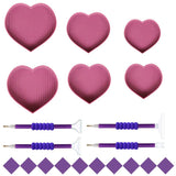 DIY diamond Heart-shaped storage box drilling box Set