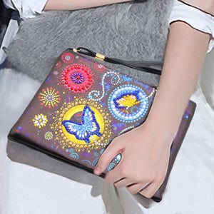 DIY Diamond Painting Bag | Butterflies - Hibah-Diamond painting art studio