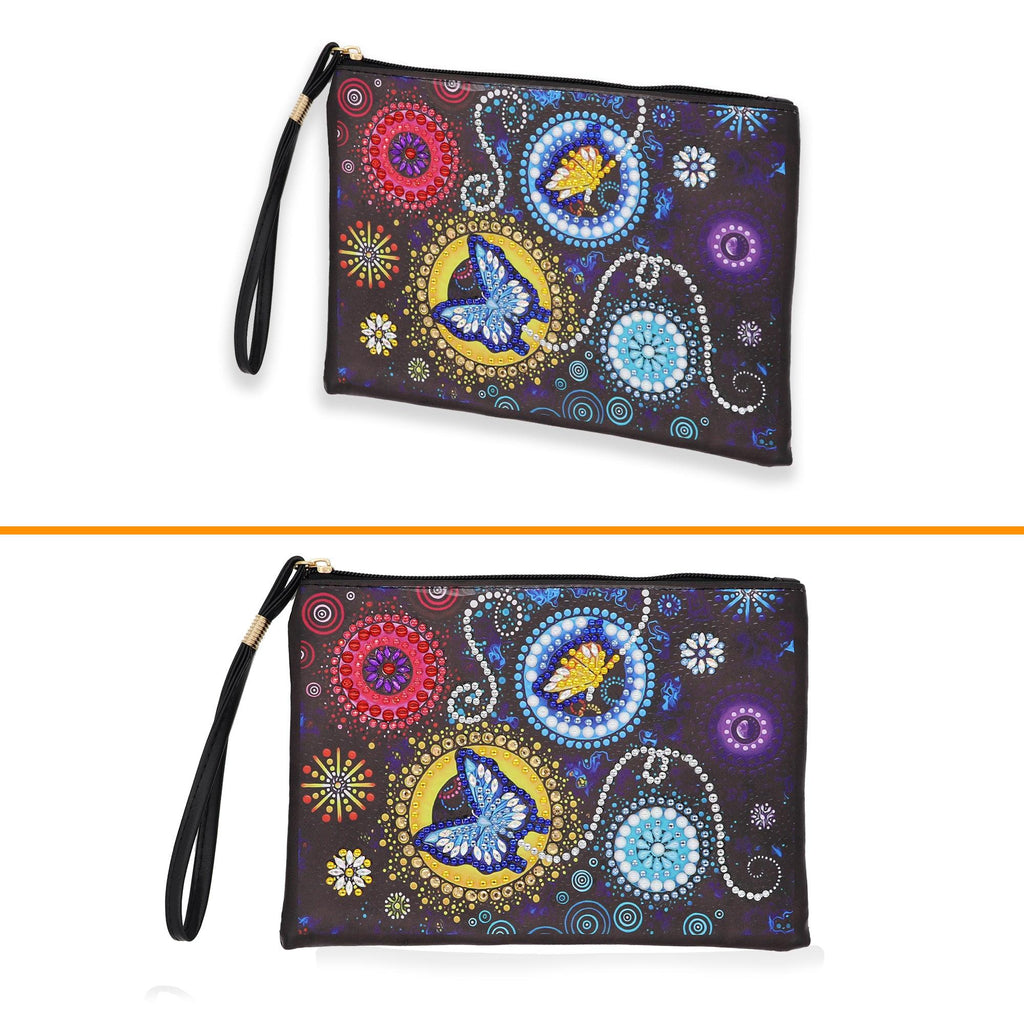 DIY Diamond Painting Bag | Butterflies - Hibah-Diamond painting art studio