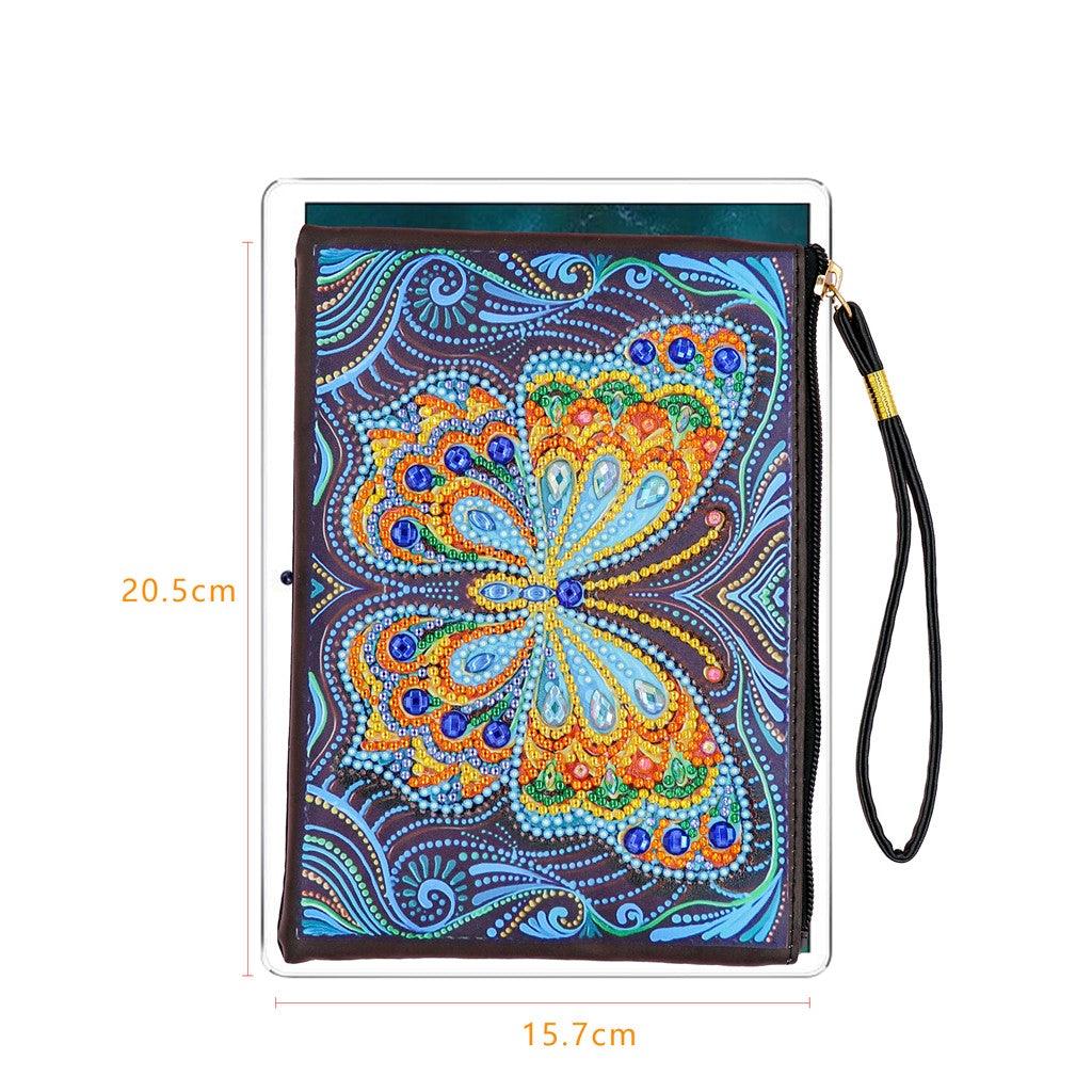 DIY Diamond Painting Bag | Butterfly - Hibah-Diamond painting art studio
