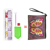DIY Diamond Painting Bag | Butterfly - Hibah-Diamond painting art studio
