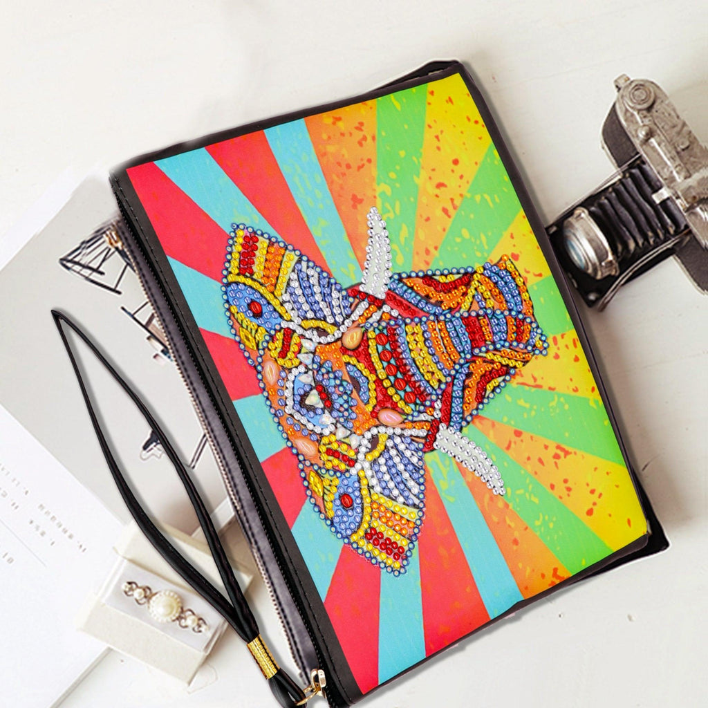 DIY Diamond Painting Bag | Elephant - Hibah-Diamond painting art studio