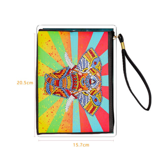 DIY Diamond Painting Bag | Elephant - Hibah-Diamond painting art studio