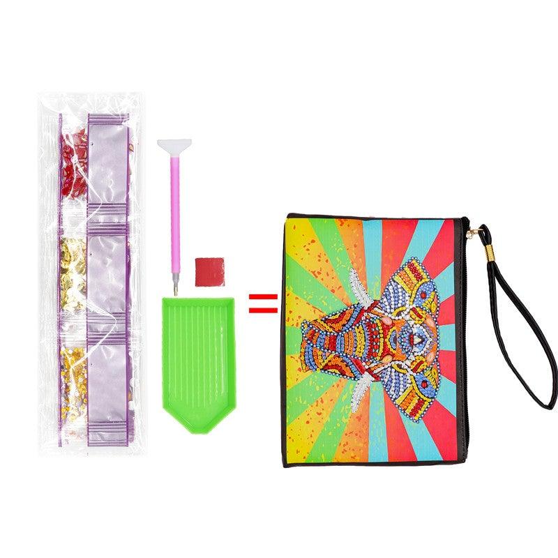 DIY Diamond Painting Bag | Elephant - Hibah-Diamond painting art studio