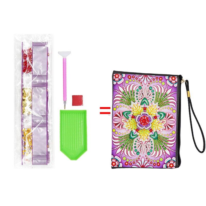 DIY Diamond Painting Bag | Flower - Hibah-Diamond painting art studio