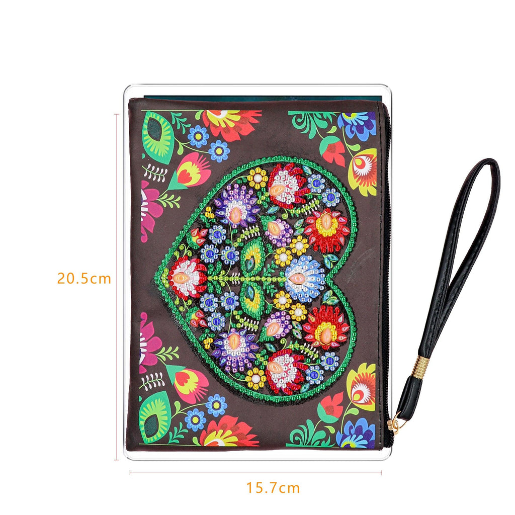 DIY Diamond Painting Bag | Flowers - Hibah-Diamond painting art studio
