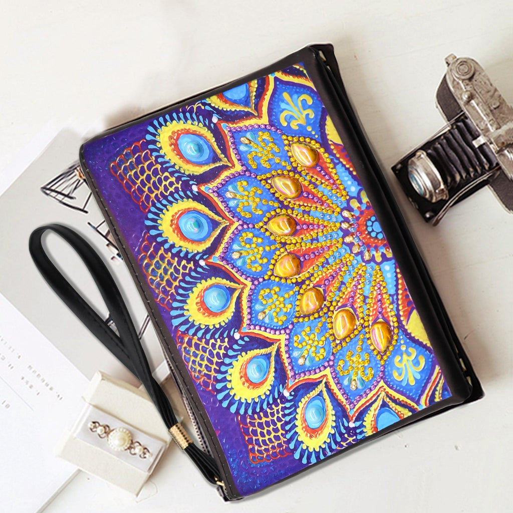 DIY Diamond Painting Bag | Mandala - Hibah-Diamond painting art studio