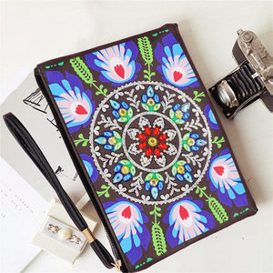 DIY Diamond Painting Bag | Mandala - Hibah-Diamond painting art studio