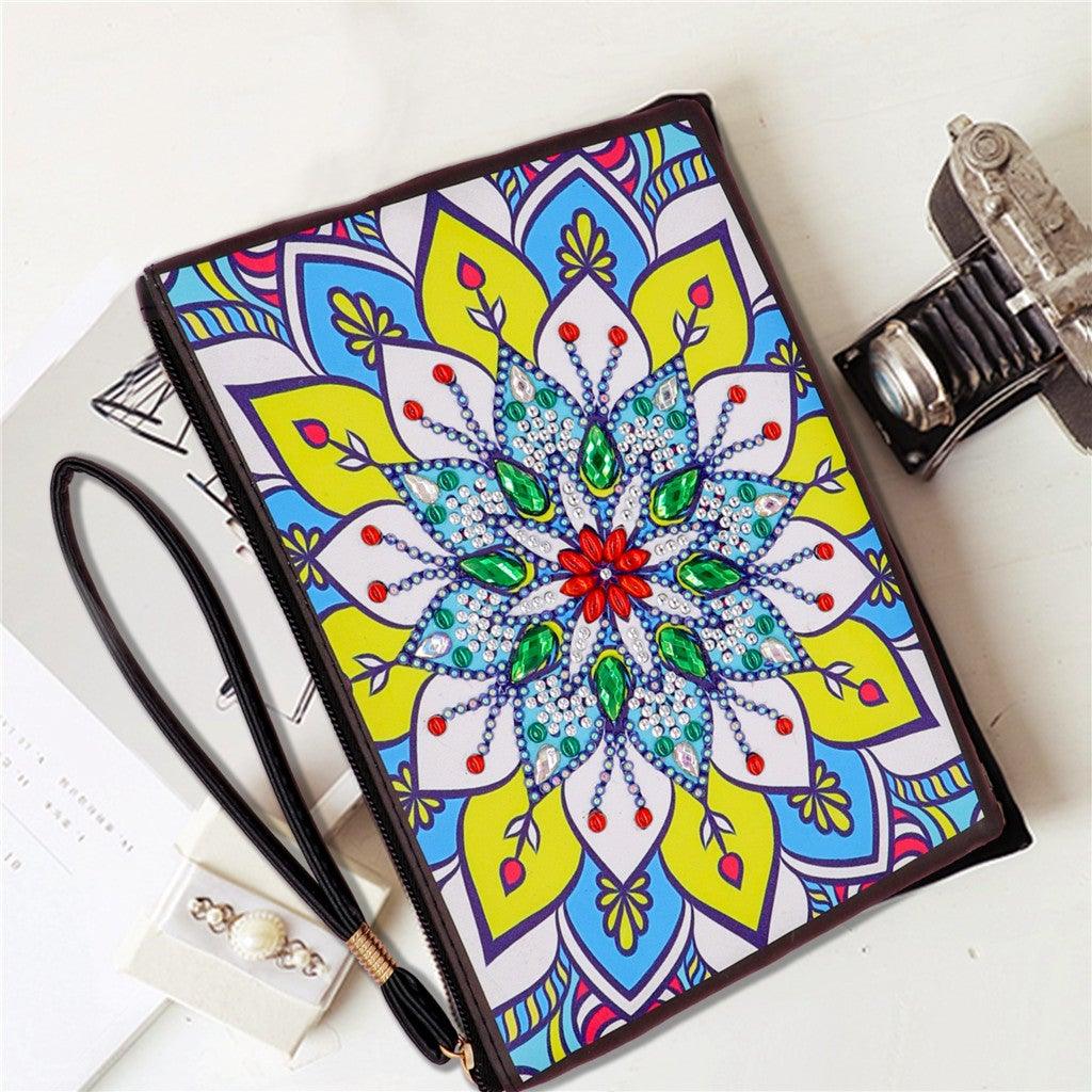 DIY Diamond Painting Bag | Mandala - Hibah-Diamond painting art studio