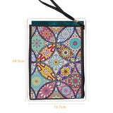 DIY Diamond Painting Bag | Mandala - Hibah-Diamond painting art studio