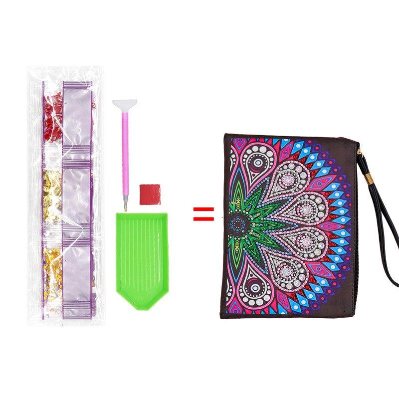 DIY Diamond Painting Bag | Mandala - Hibah-Diamond painting art studio