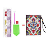 DIY Diamond Painting Bag | Mandala - Hibah-Diamond painting art studio