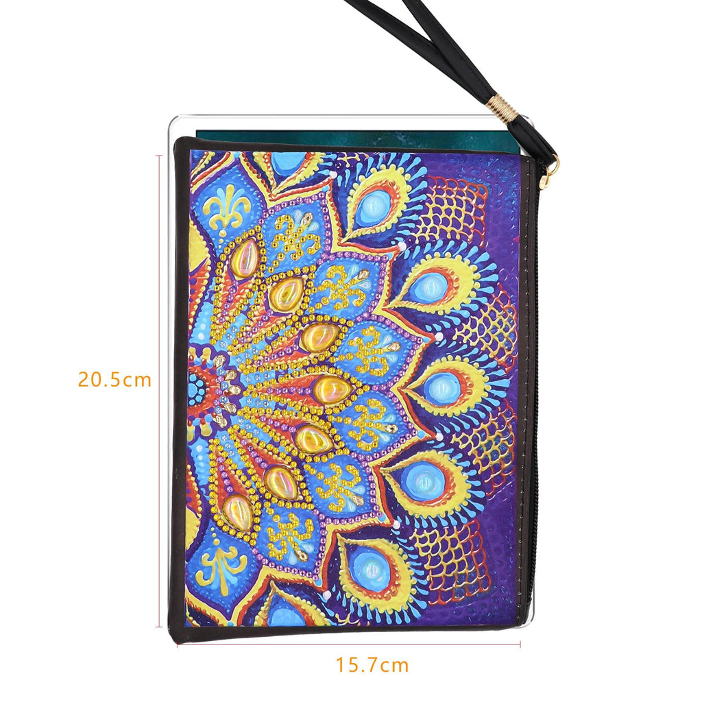 DIY Diamond Painting Bag | Mandala - Hibah-Diamond painting art studio