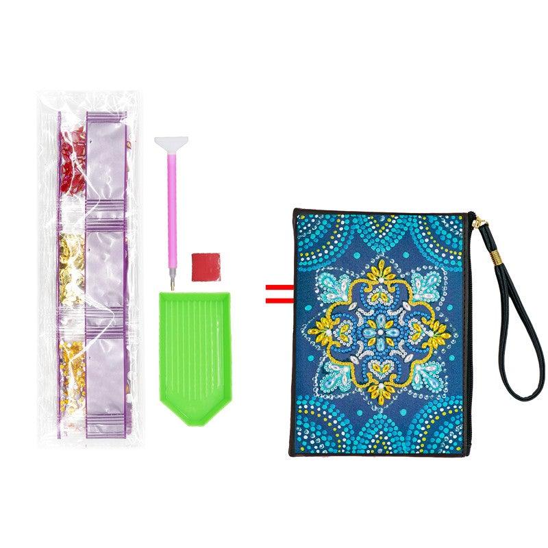 DIY Diamond Painting Bag | Mandala - Hibah-Diamond painting art studio