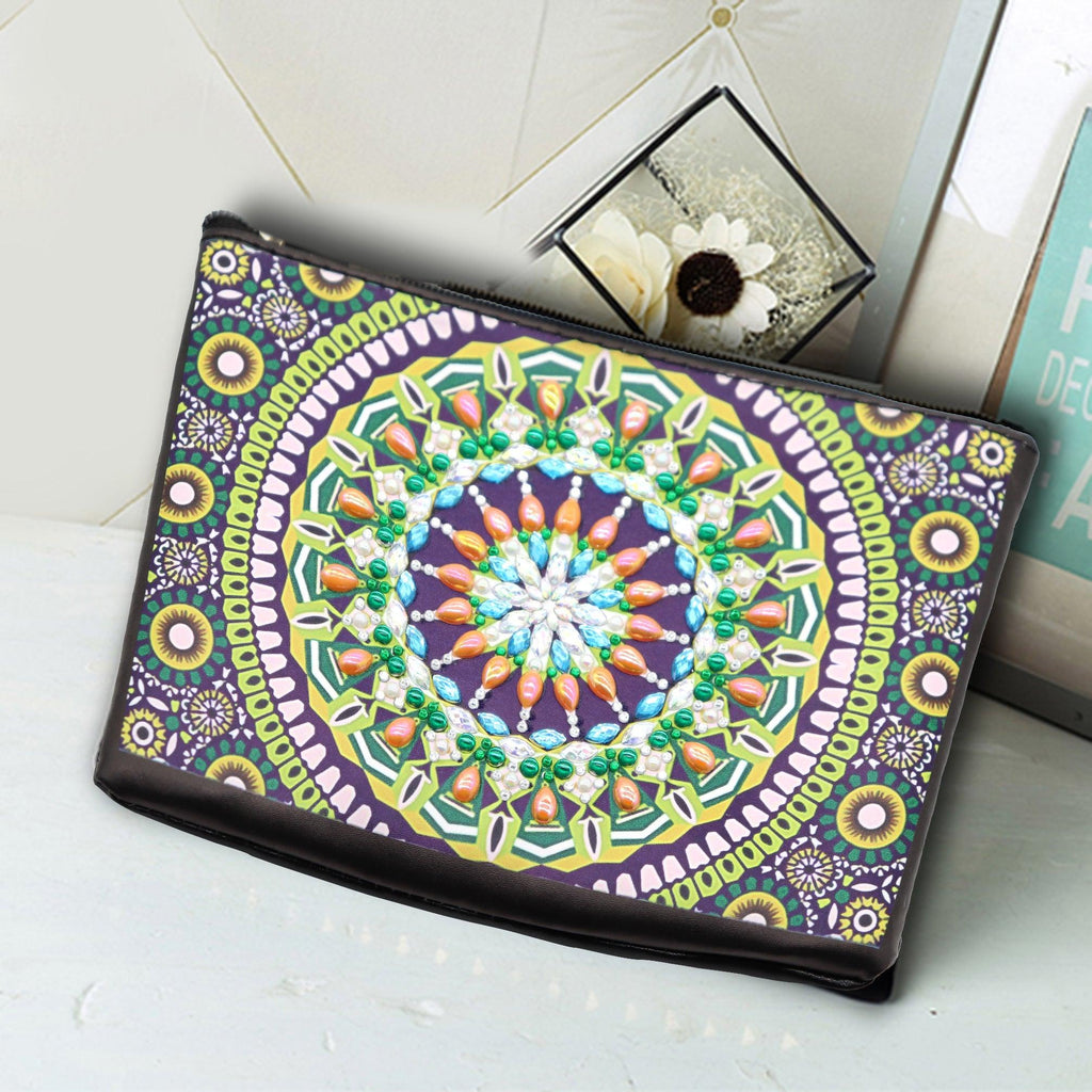 DIY Diamond Painting Bag | Mandala - Hibah-Diamond painting art studio