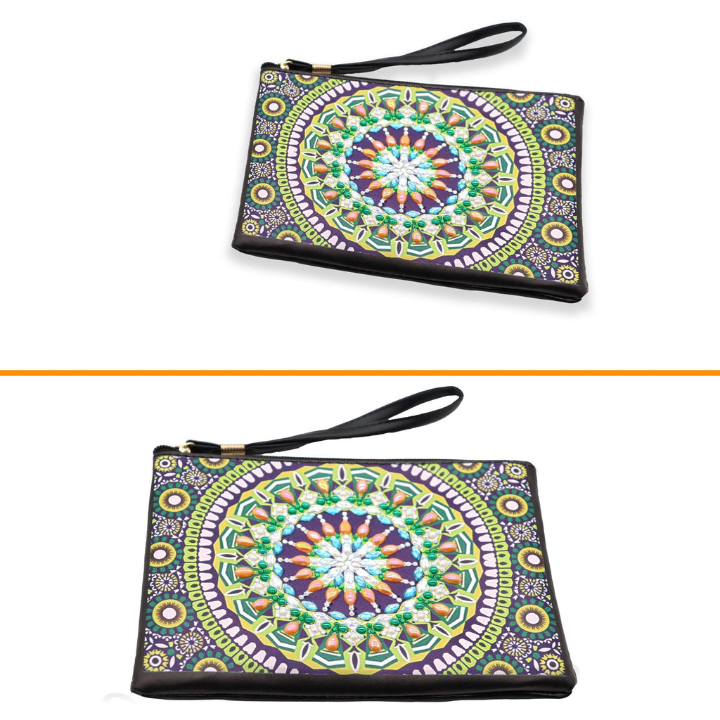 DIY Diamond Painting Bag | Mandala - Hibah-Diamond painting art studio