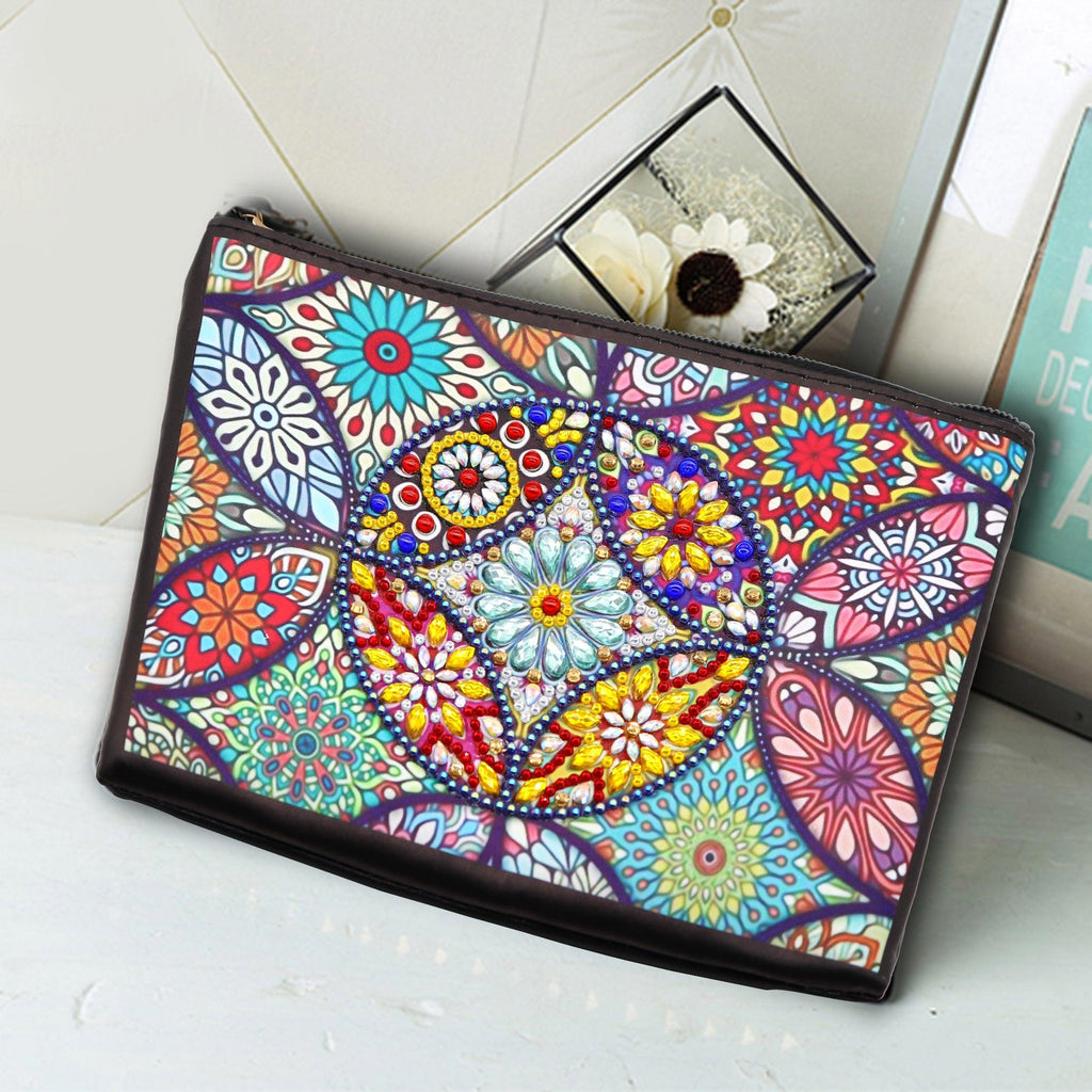 DIY Diamond Painting Bag | Mandala - Hibah-Diamond painting art studio
