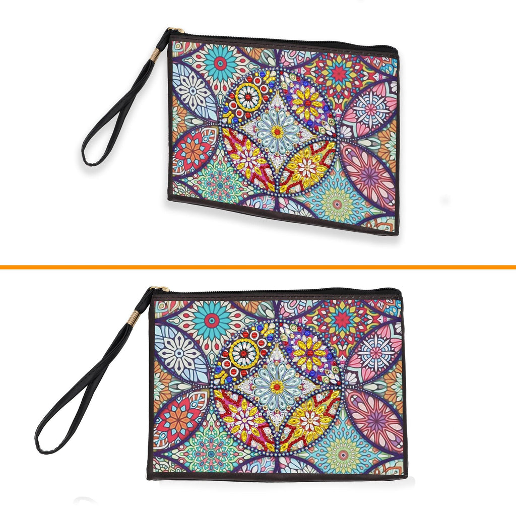 DIY Diamond Painting Bag | Mandala - Hibah-Diamond painting art studio