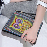 DIY Diamond Painting Bag | Owl - Hibah-Diamond painting art studio