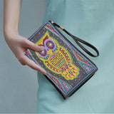 DIY Diamond Painting Bag | Owl - Hibah-Diamond painting art studio