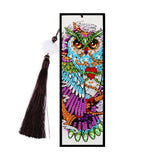 DIY Diamond Painting Bookmark | Animal owl - Hibah-Diamond painting art studio