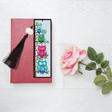 DIY Diamond Painting Bookmark | Animal owls - Hibah-Diamond painting art studio
