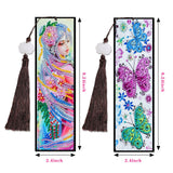 DIY Diamond Painting Bookmark | Butterfly and fairy - Hibah-Diamond painting art studio