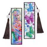 DIY Diamond Painting Bookmark | Butterfly and fairy - Hibah-Diamond painting art studio